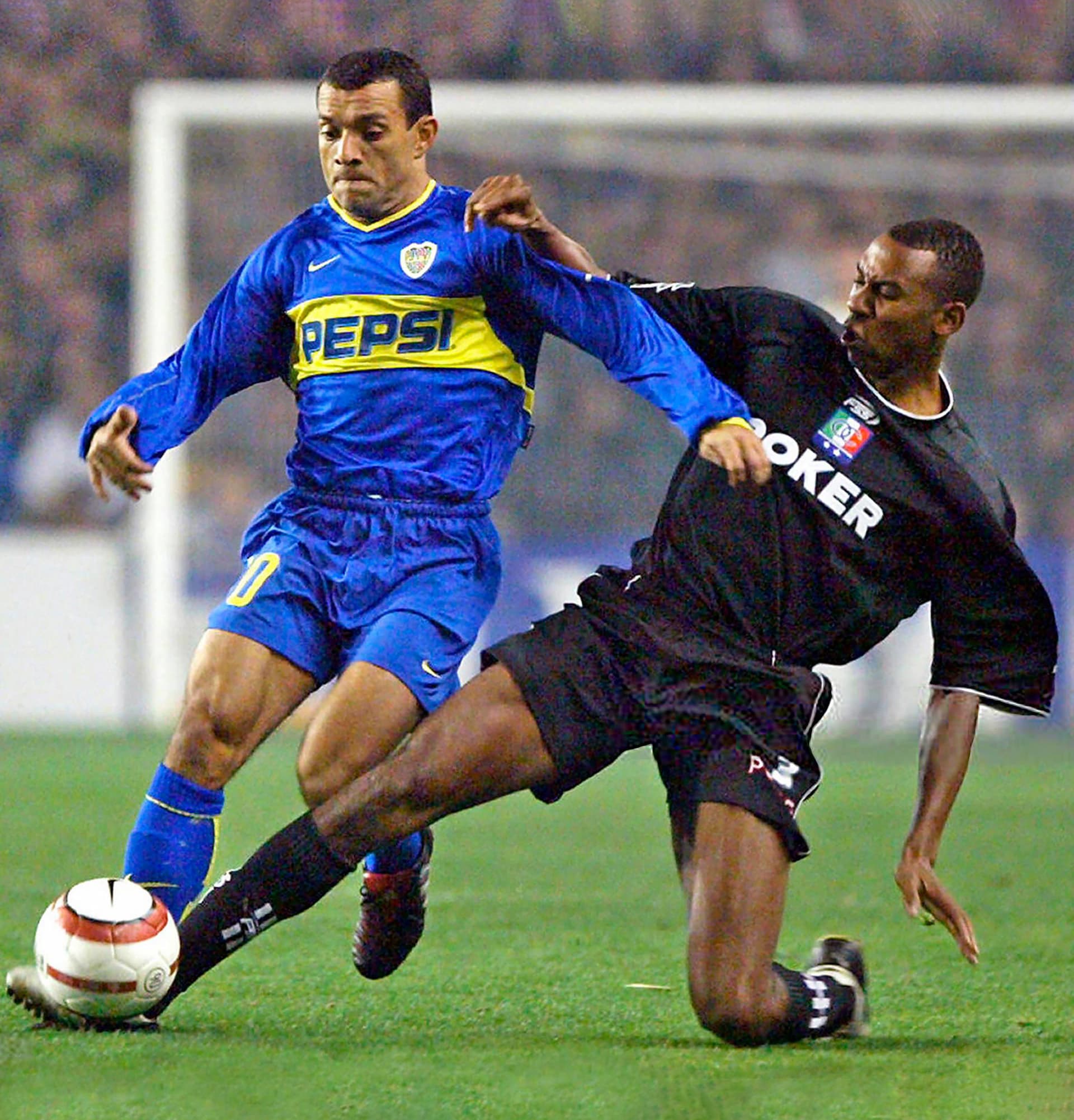 Jhon Viáfara sería uno de los principales protagonistas en la final de la Copa Libertadores 2004, y no solo por lo futbolístico./ Ali Burafi